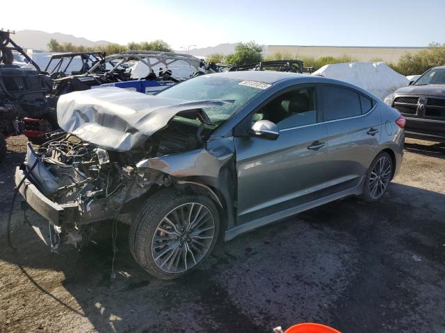 KMHD04LB5JU544506 - 2018 HYUNDAI ELANTRA SPORT BLUE photo 1