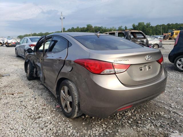 5NPDH4AE7DH318850 - 2013 HYUNDAI ELANTRA GLS BROWN photo 2