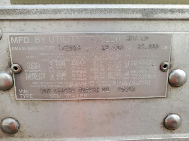1UYVS25347U993201 - 2007 UTILITY TRAILER Ağ foto 10