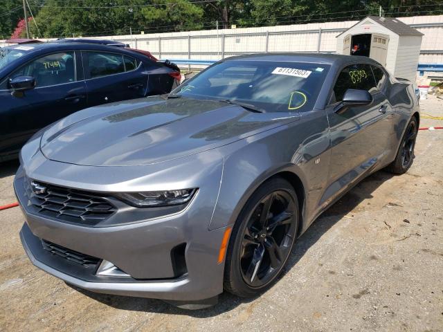 1G1FD1RS6M0104242 - 2021 CHEVROLET CAMARO LT GRAY photo 1