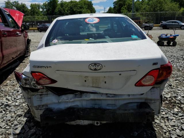 2T1BU4EE0AC532543 - 2010 TOYOTA CAROLLA BASE WHITE photo 6