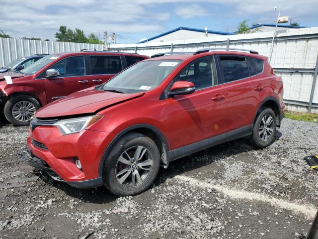 JTMRFREV3HJ162659 - 2017 TOYOTA RAV4 XLE RED photo 1