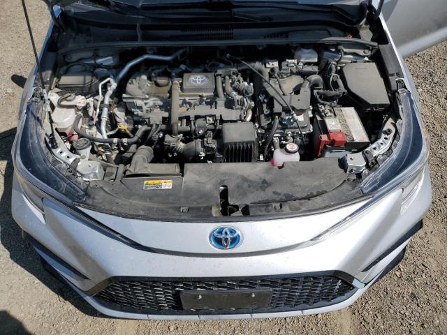 JTDBDMHE8RJ005328 - 2024 TOYOTA COROLLA LE SILVER photo 11