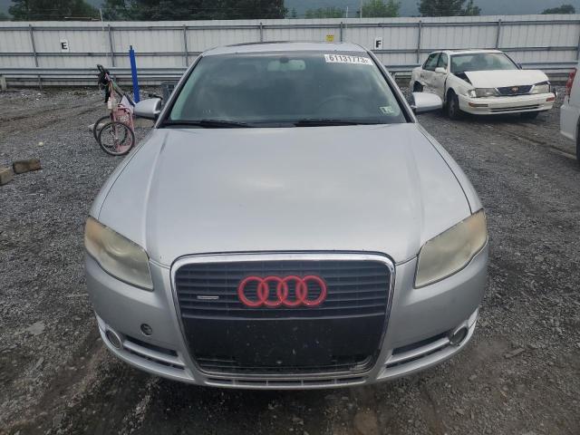 WAUDF78E17A143498 - 2007 AUDI A4 2.0T QUATTRO SILVER photo 5