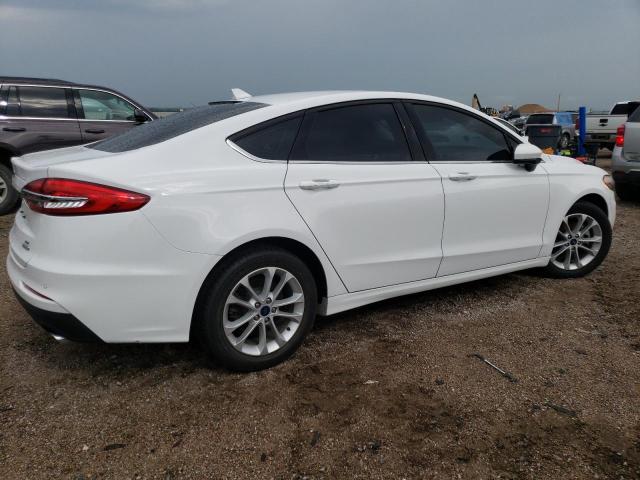 3FA6P0HD1LR247549 - 2020 FORD FUSION SE WHITE photo 3