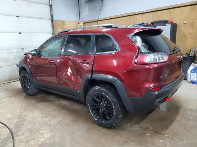 1C4PJMBXXKD192715 - 2019 JEEP CHEROKEE TRAILHAWK RED photo 2