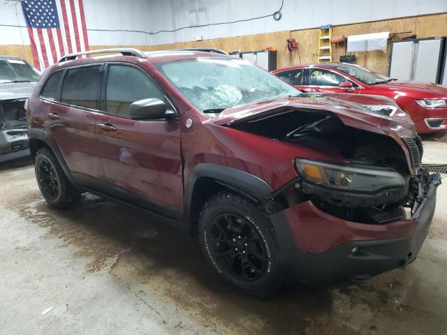 1C4PJMBXXKD192715 - 2019 JEEP CHEROKEE TRAILHAWK RED photo 4
