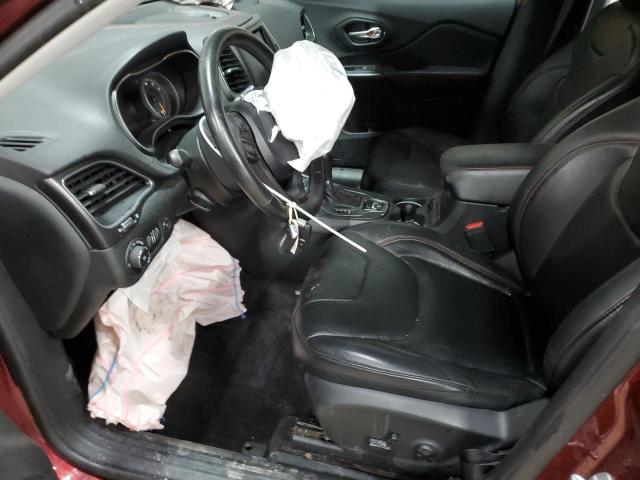 1C4PJMBXXKD192715 - 2019 JEEP CHEROKEE TRAILHAWK RED photo 7