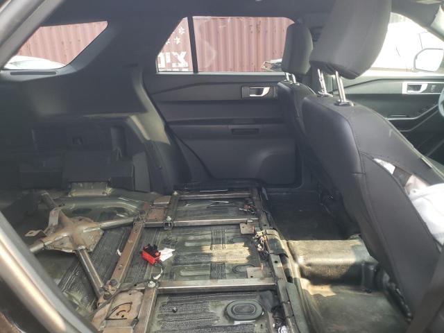 1FM5K8AB9MGB53550 - 2021 FORD EXPLORER POLICE INTERCEPTOR TWO TONE photo 10