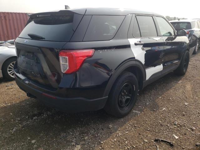 1FM5K8AB9MGB53550 - 2021 FORD EXPLORER POLICE INTERCEPTOR TWO TONE photo 3