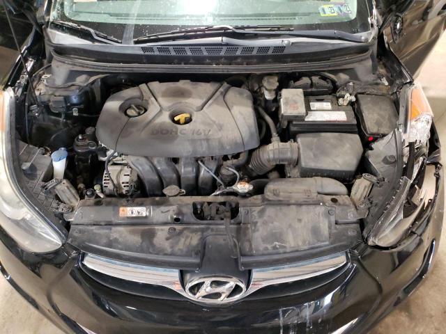 5NPDH4AE1DH405059 - 2013 HYUNDAI ELANTRA GLS BLACK photo 11