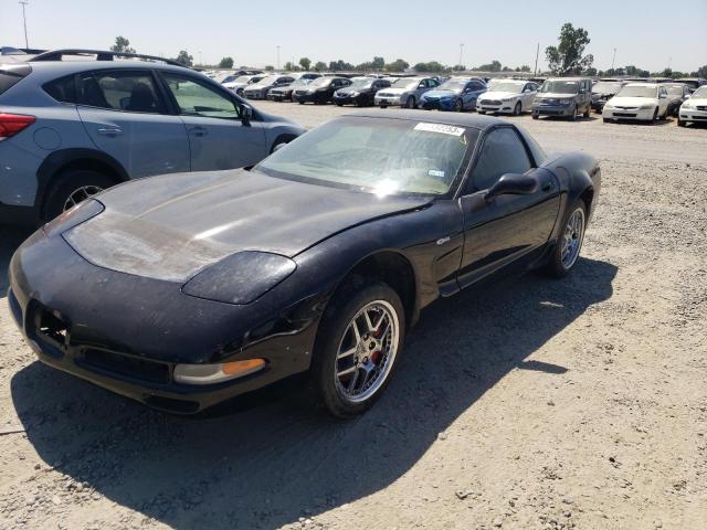 1G1YY12S935105071 - 2003 CHEVROLET CORVETTE Z06 BLACK photo 1