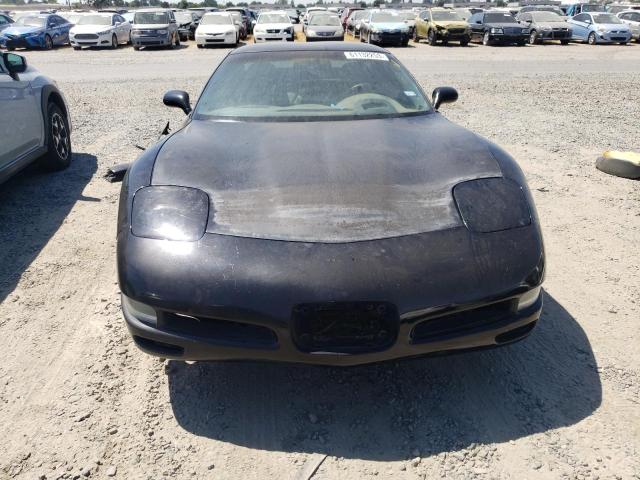 1G1YY12S935105071 - 2003 CHEVROLET CORVETTE Z06 BLACK photo 5