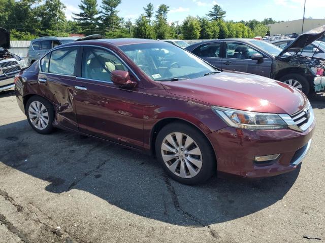 1HGCR2F76DA075645 - 2013 HONDA ACCORD EX MAROON photo 4