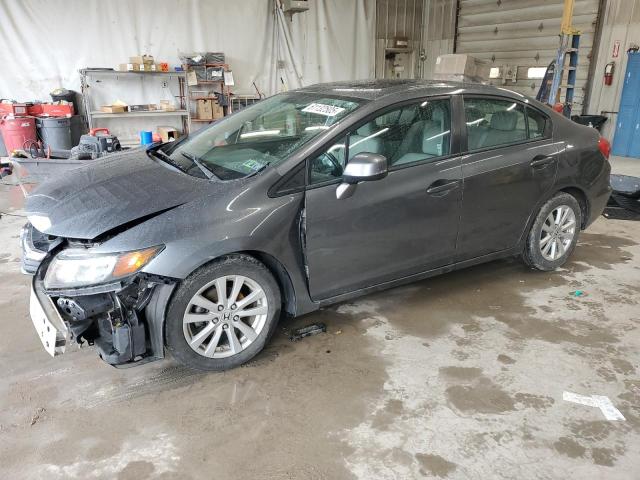 19XFB2F96CE358897 - 2012 HONDA CIVIC EXL GRAY photo 1