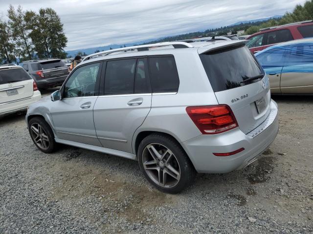 WDCGG8JB5EG165849 - 2014 MERCEDES-BENZ GLK 350 4MATIC SILVER photo 2