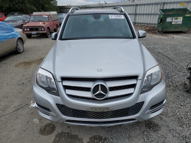 WDCGG8JB5EG165849 - 2014 MERCEDES-BENZ GLK 350 4MATIC SILVER photo 5