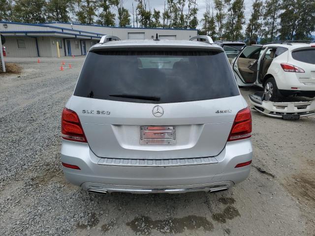 WDCGG8JB5EG165849 - 2014 MERCEDES-BENZ GLK 350 4MATIC SILVER photo 6