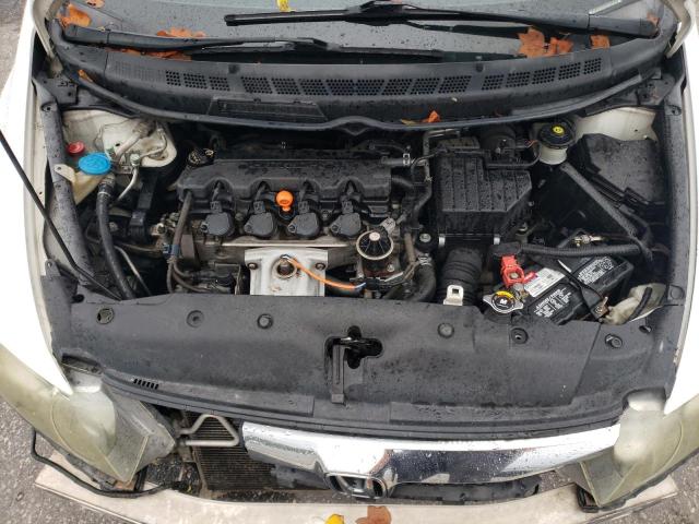 2HGFA16939H354771 - 2009 HONDA CIVIC EXL თეთრი ფოტო 11
