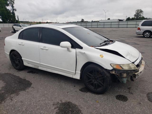 2HGFA16939H354771 - 2009 HONDA CIVIC EXL WHITE photo 4