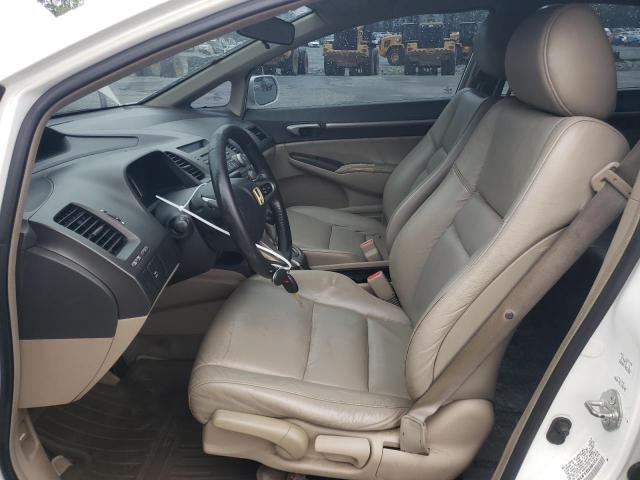 2HGFA16939H354771 - 2009 HONDA CIVIC EXL თეთრი ფოტო 7