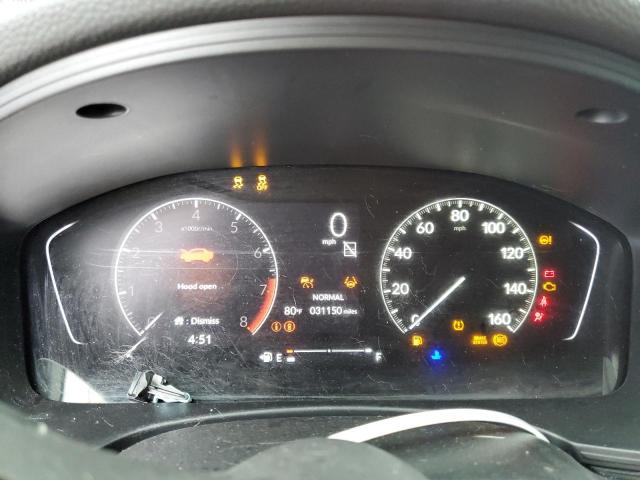 2HGFE2F5XNH576631 - 2022 HONDA CIVIC SPORT 红色 照片 9