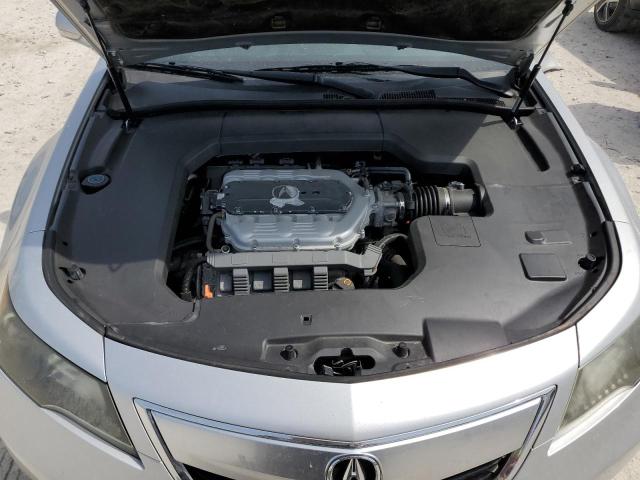 19UUA8F76CA019976 - 2012 ACURA TL SILVER photo 11