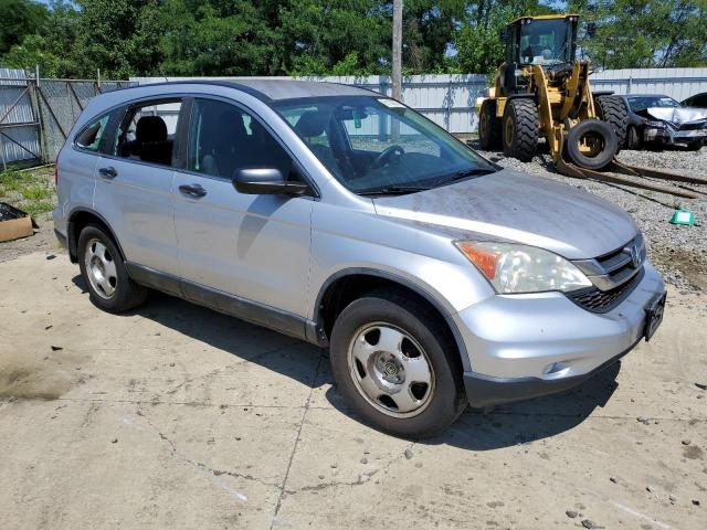 5J6RE4H33AL100747 - 2010 HONDA CR-V LX SILVER photo 4