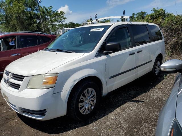 1D4HN11E09B520188 - 2009 DODGE GRAND CARA C/V WHITE photo 1