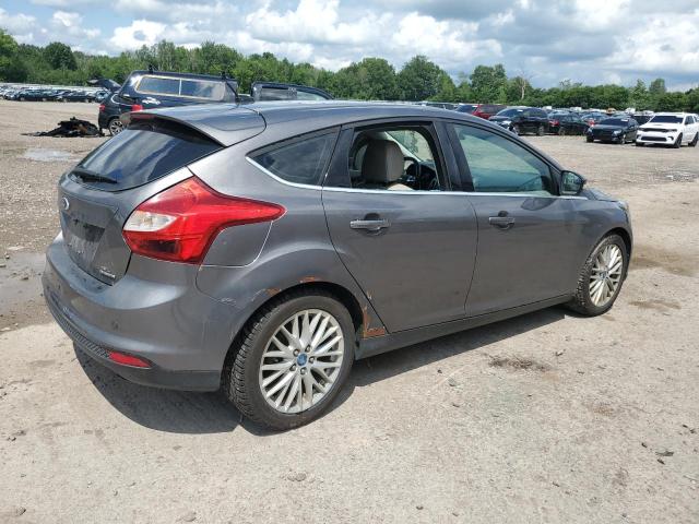 1FAHP3M2XCL462375 - 2012 FORD FOCUS SEL GRAY photo 3