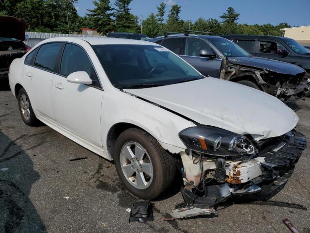 2G1WB5EN5A1131218 - 2010 CHEVROLET IMPALA LT WHITE photo 4