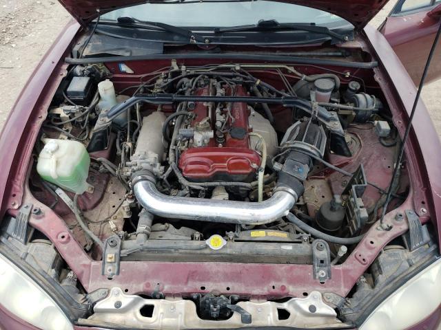 JM1NB353230304410 - 2003 MAZDA MX-5 MIATA BASE BURGUNDY photo 11