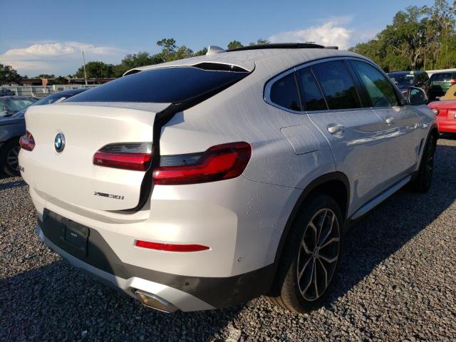 5UX33DT05N9L81997 - 2022 BMW X4 XDRIVE30I WHITE photo 3