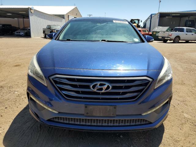 5NPE34AF6GH268846 - 2016 HYUNDAI SONATA SPORT BLUE photo 5