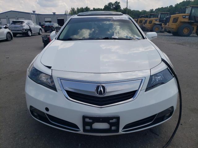 19UUA8F58EA000086 - 2014 ACURA TL TECH WHITE photo 5