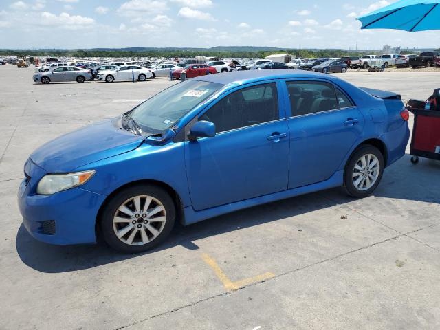 1NXBU40E29Z094576 - 2009 TOYOTA COROLLA BASE BLUE photo 1