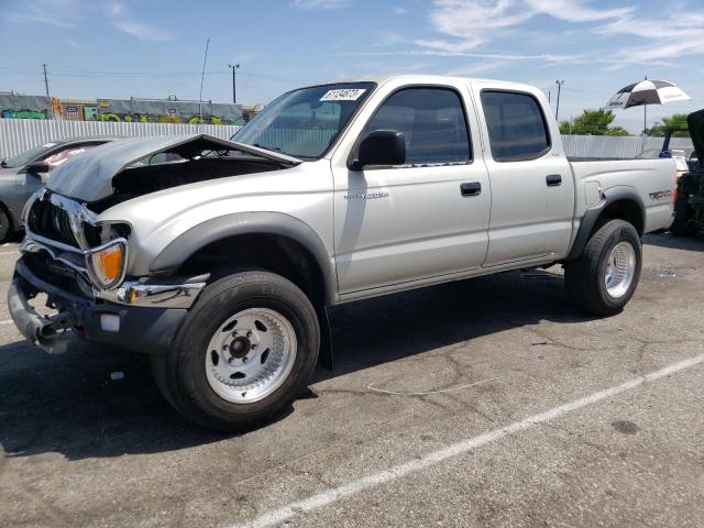 5TEGN92N62Z126511 - 2002 TOYOTA TACOMA DOUBLE CAB PRERUNNER SILVER photo 1