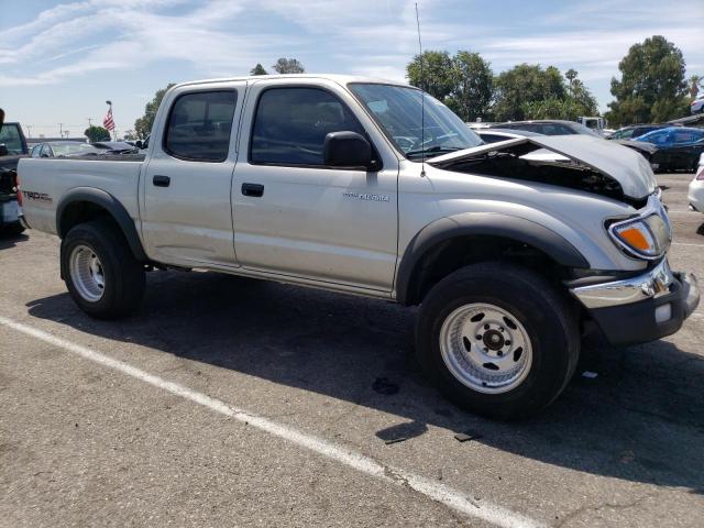 5TEGN92N62Z126511 - 2002 TOYOTA TACOMA DOUBLE CAB PRERUNNER SILVER photo 4