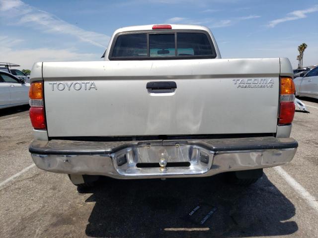 5TEGN92N62Z126511 - 2002 TOYOTA TACOMA DOUBLE CAB PRERUNNER SILVER photo 6