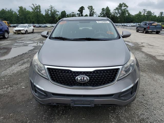 KNDPB3AC8E7566375 - 2014 KIA SPORTAGE BASE SILVER photo 5