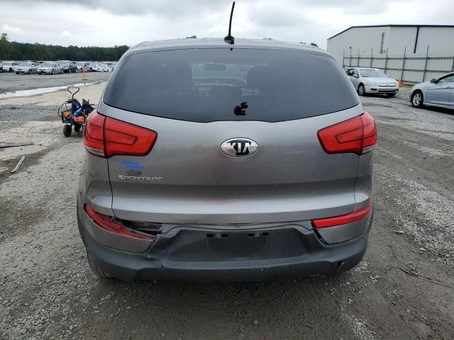 KNDPB3AC8E7566375 - 2014 KIA SPORTAGE BASE SILVER photo 6