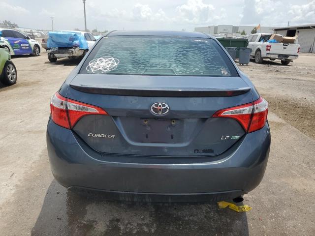 2T1BPRHE9FC245497 - 2015 TOYOTA COROLLA ECO GRAY photo 6