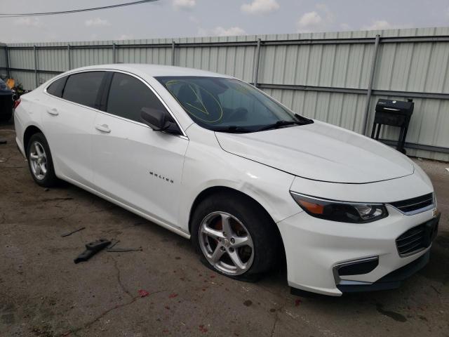 1G1ZB5ST2JF112683 - 2018 CHEVROLET MALIBU LS WHITE photo 4