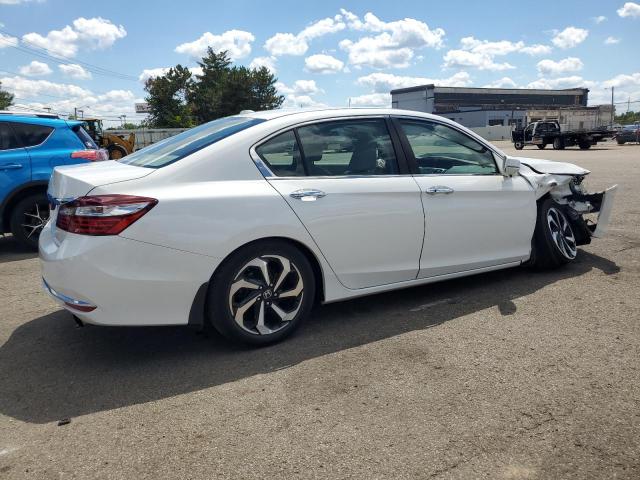 1HGCR2F86HA013774 - 2017 HONDA ACCORD EXL WHITE photo 3