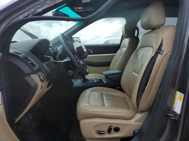1FM5K8DH6HGA37857 - 2017 FORD EXPLORER XLT Boz foto 7
