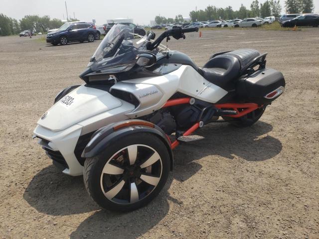 2BXRDDD24FV002144 - 2015 CAN-AM SPYDER ROA F3 WHITE photo 2