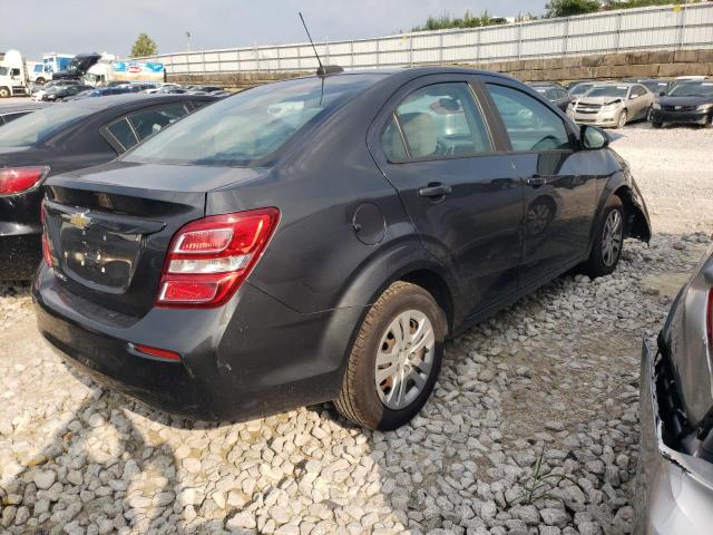 1G1JB5SH3H4139423 - 2017 CHEVROLET SONIC LS 灰色 照片 3