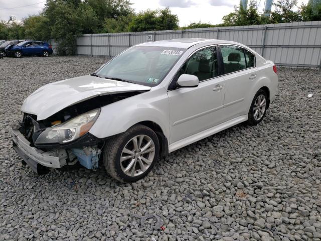 4S3BMBP64D3003703 - 2013 SUBARU LEGACY 2.5I LIMITED WHITE photo 1