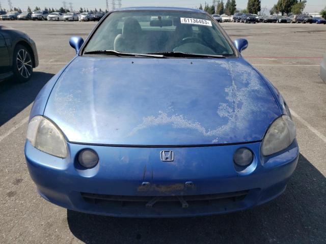 JHMEH6162PS001216 - 1993 HONDA CIVIC DEL SOL SI BLUE photo 5