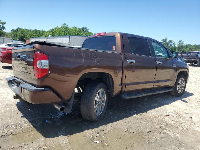 5TFAY5F14EX368030 - 2014 TOYOTA TUNDRA CREWMAX PLATINUM BROWN photo 3